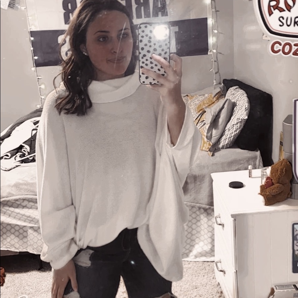 poncho sweater